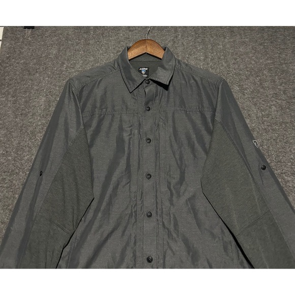 Kuhl Other - Kuhl Airspeed Shirt Men medium hybrid knit zip pocket upf 30 utility workwear